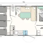 Atlantique - Mobil L Oasis Maritime Camping